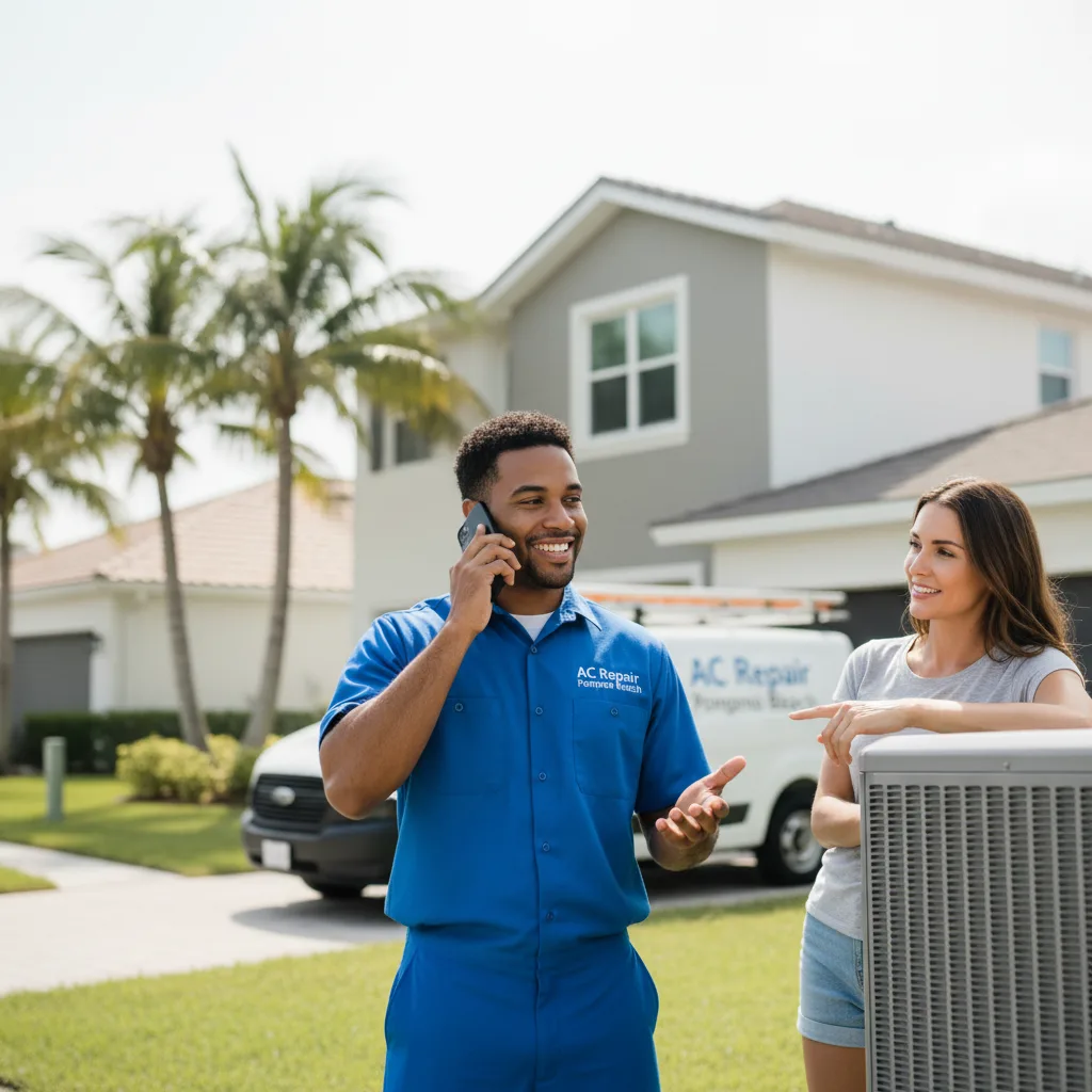 AC Repair Pompano Beach customer support in Brooklyn Park